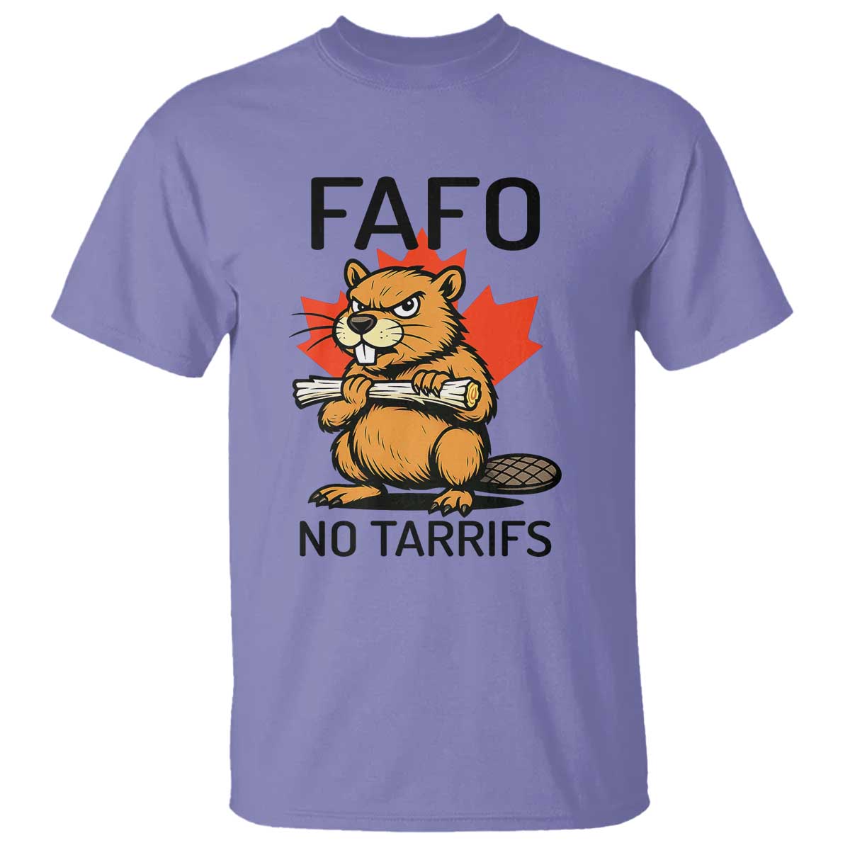 no-tariffs-canada-t-shirt-never-51st-state-canadian-beaver