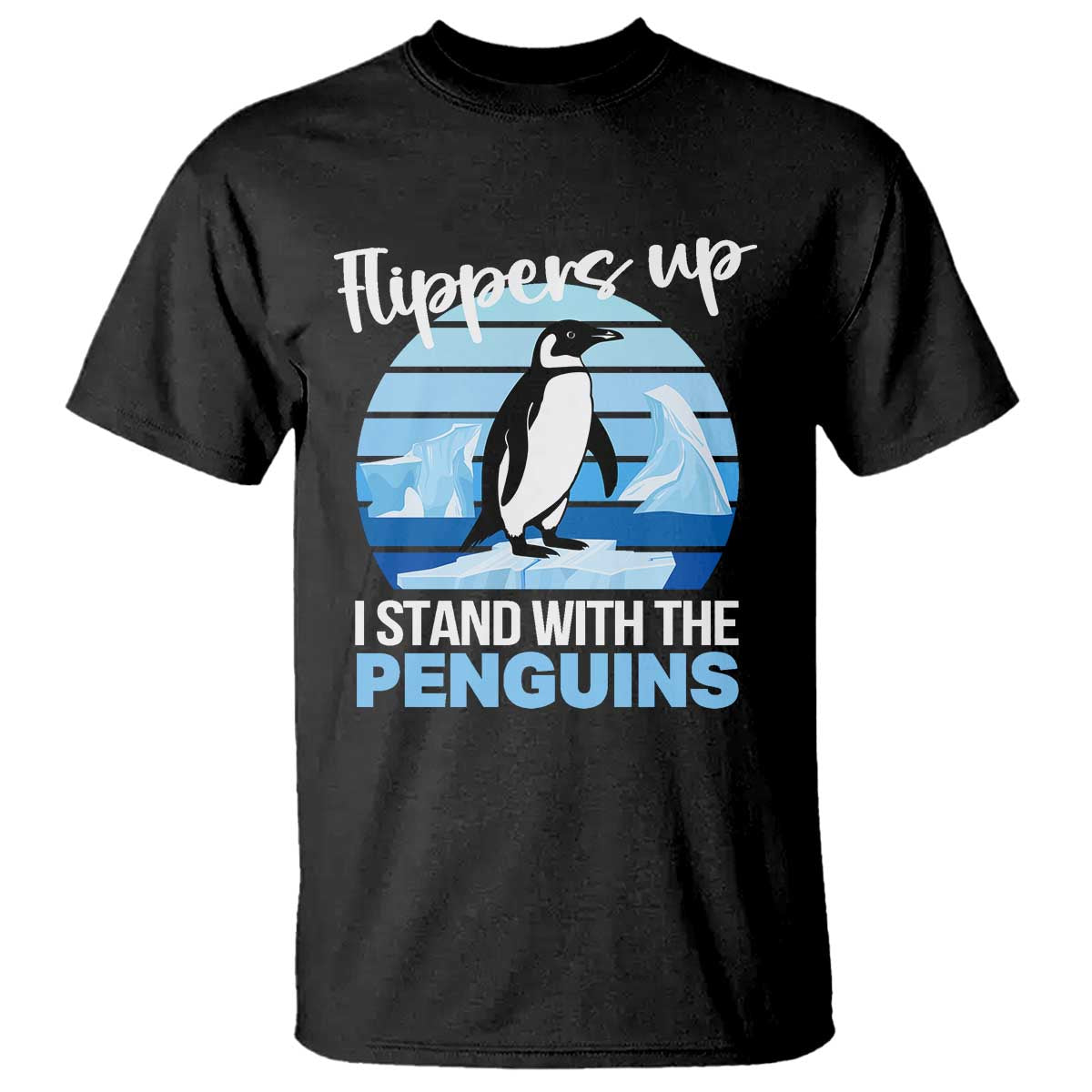 funny-penguin-resist-t-shirt-flippers-up-i-stand-with-the-penguins