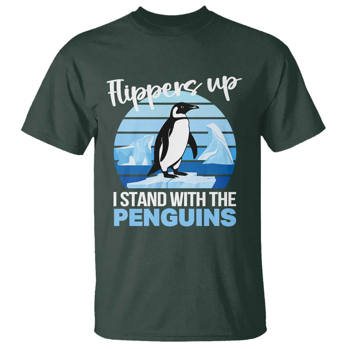 funny-penguin-resist-t-shirt-flippers-up-i-stand-with-the-penguins