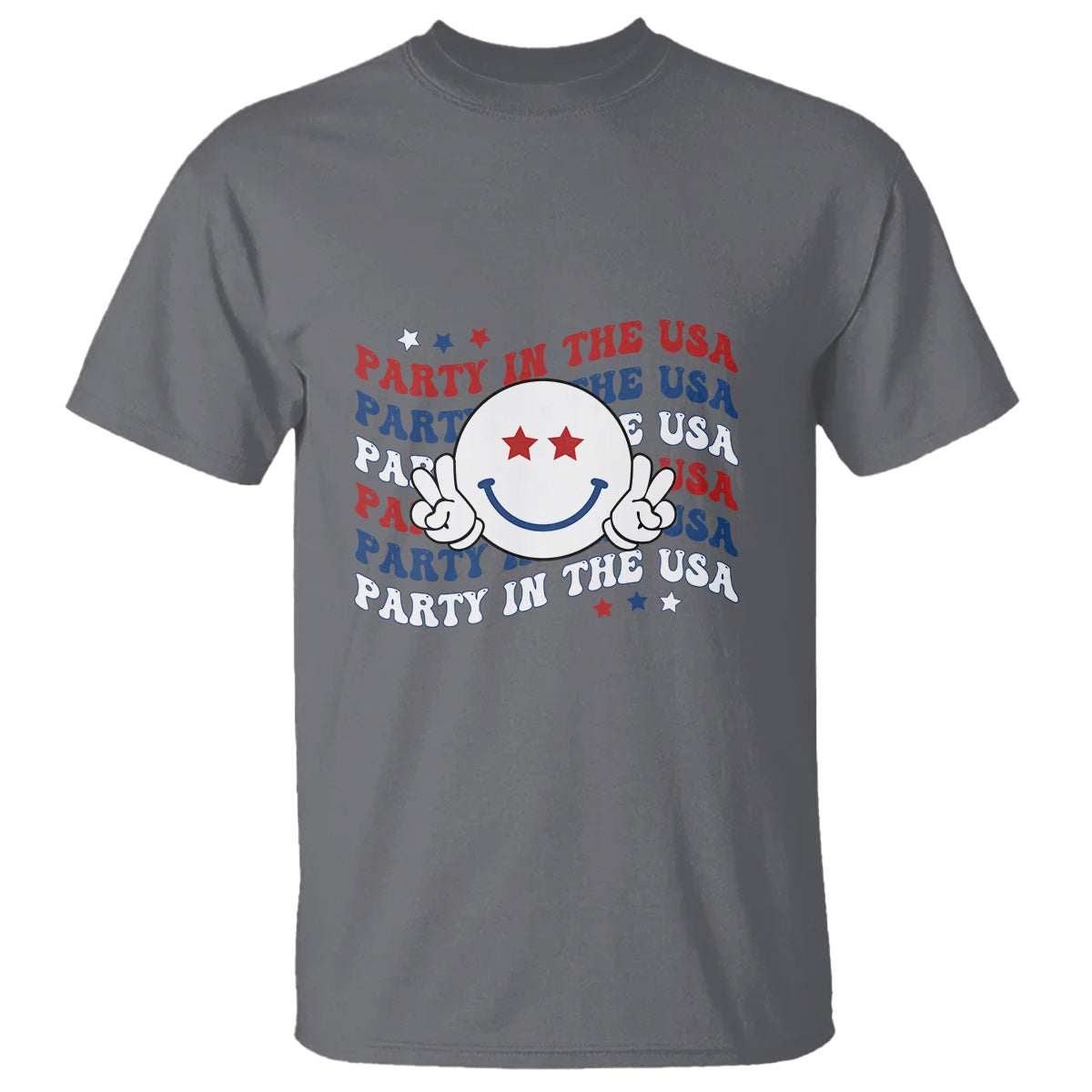 funny-4th-of-july-t-shirt-party-in-the-usa-smiling-face-retro-groovy