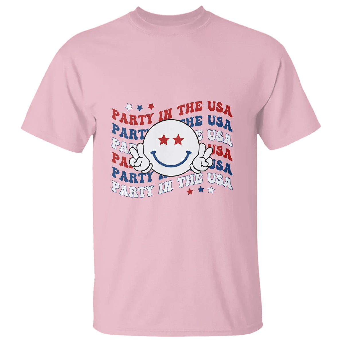 funny-4th-of-july-t-shirt-party-in-the-usa-smiling-face-retro-groovy