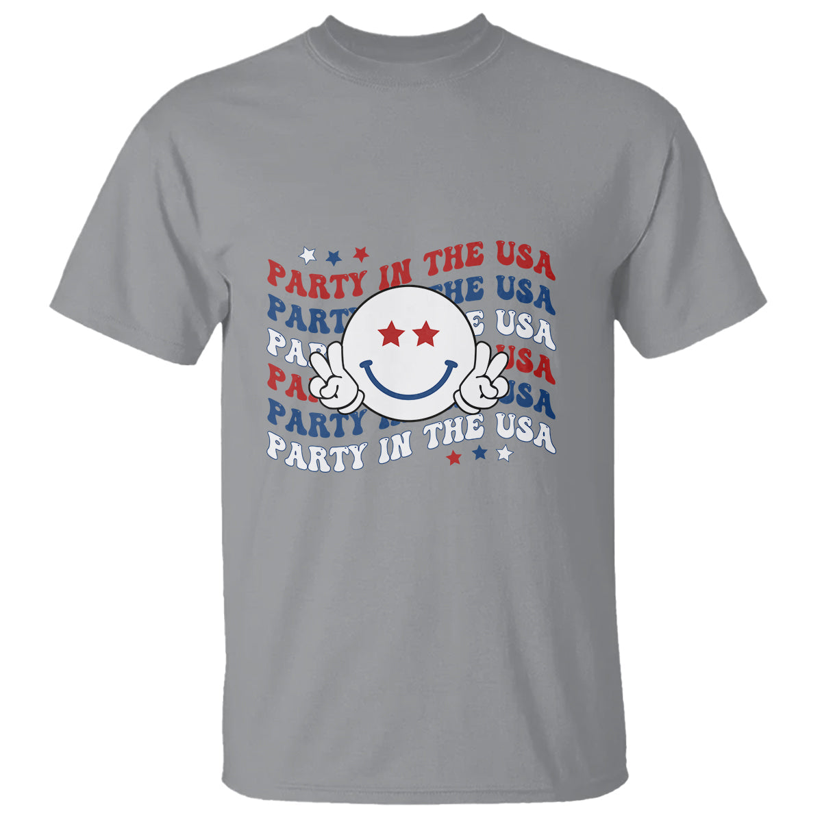 funny-4th-of-july-t-shirt-party-in-the-usa-smiling-face-retro-groovy