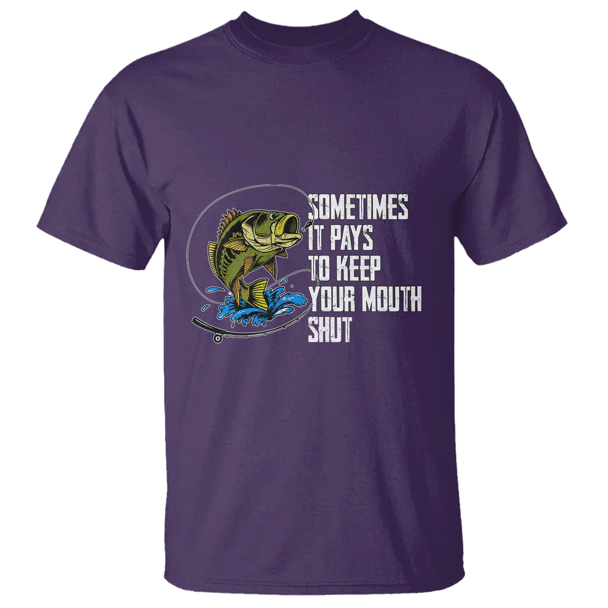 funny-fishing-t-shirt-sometimes-it-pays-to-keep-your-mouth-shut