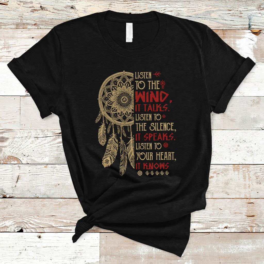native-american-t-shirt-dreamcatcher-feather-indigenous-american-indian-culture