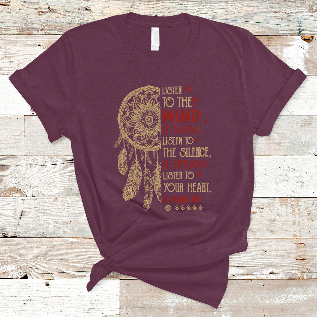 native-american-t-shirt-dreamcatcher-feather-indigenous-american-indian-culture