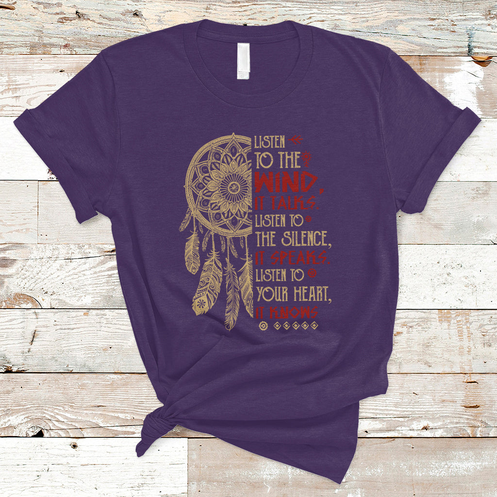 native-american-t-shirt-dreamcatcher-feather-indigenous-american-indian-culture