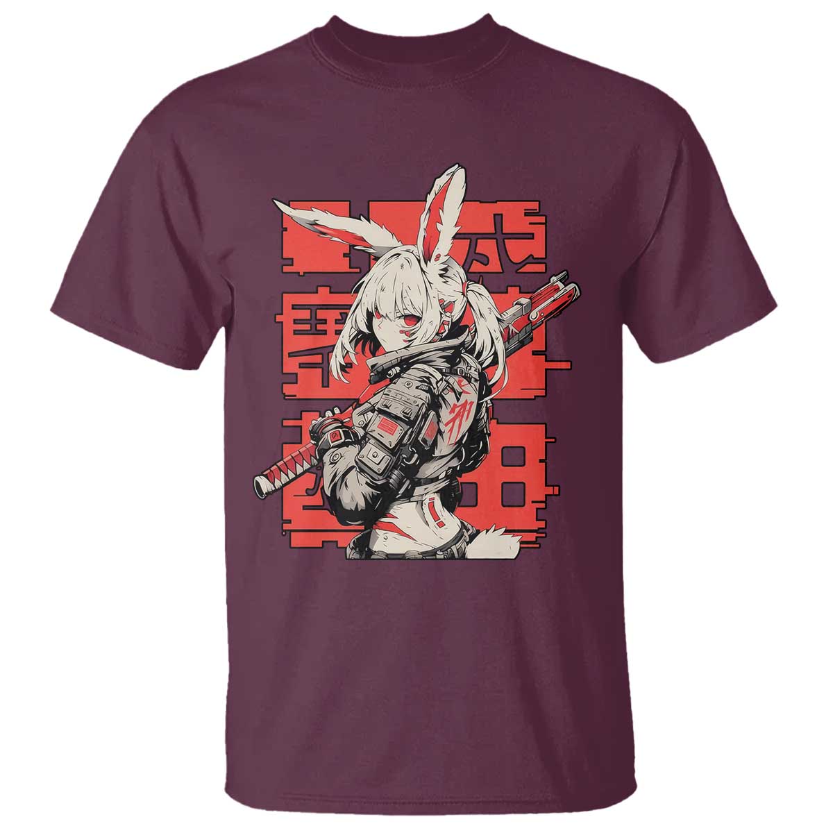 anime-manga-cyberpunk-t-shirt-techwear-harajuku-style-bunny-girl