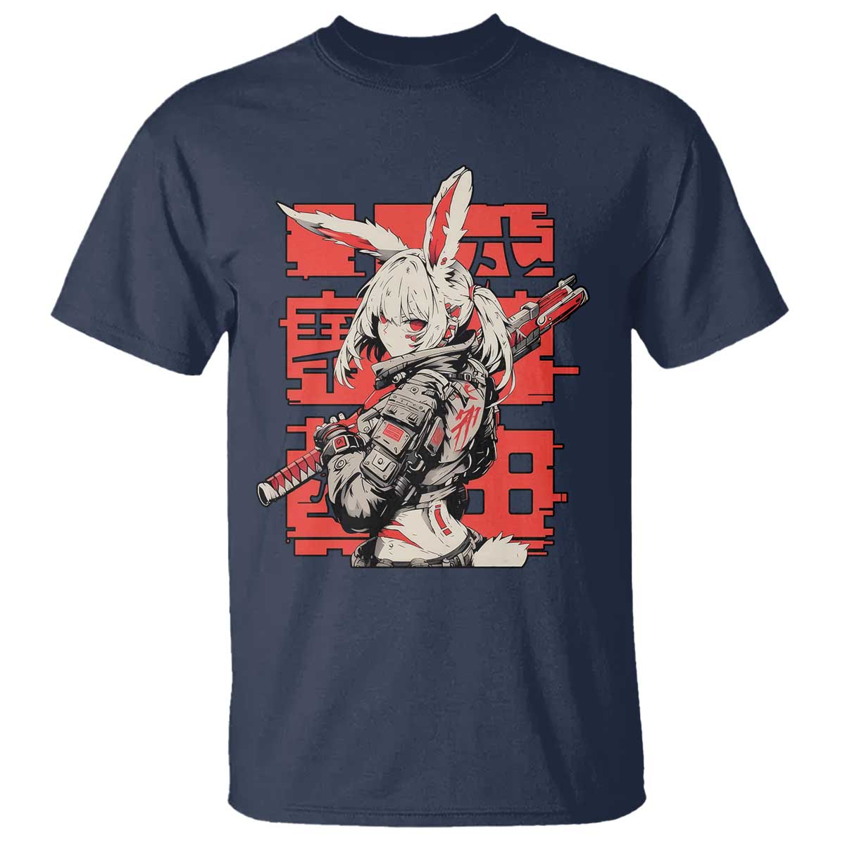 anime-manga-cyberpunk-t-shirt-techwear-harajuku-style-bunny-girl