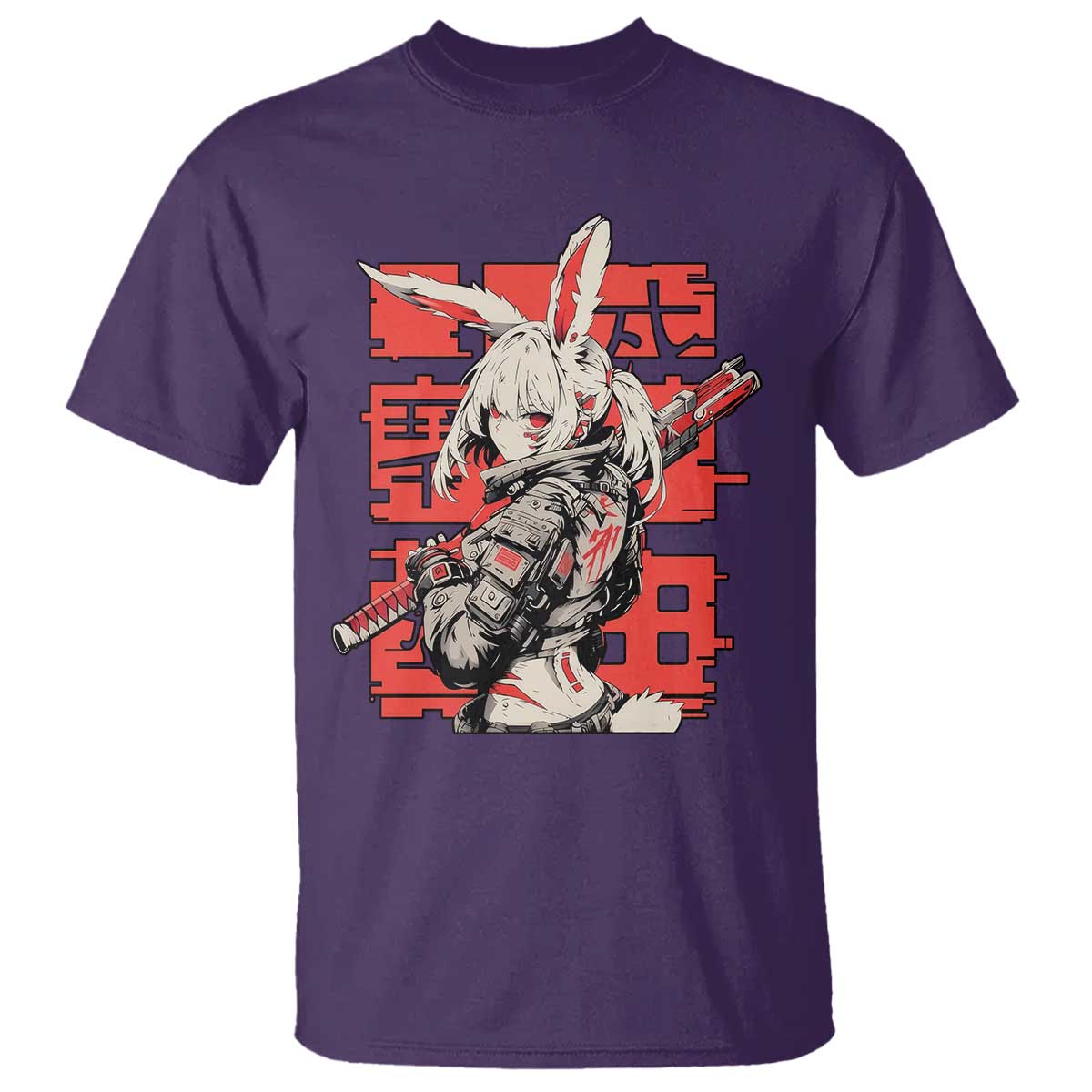anime-manga-cyberpunk-t-shirt-techwear-harajuku-style-bunny-girl