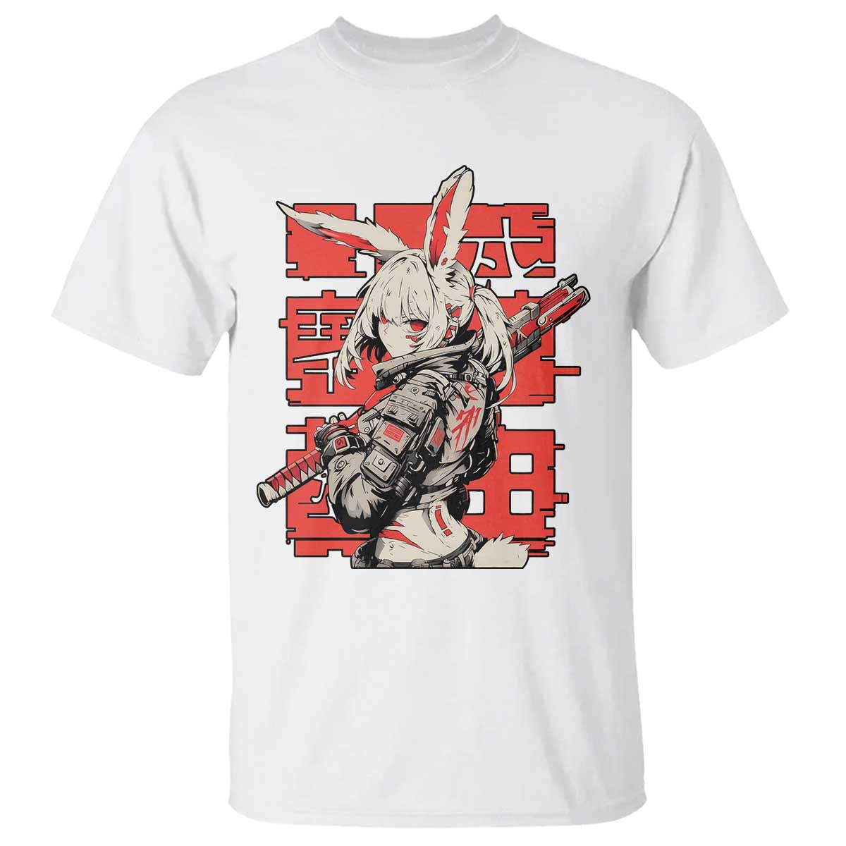 anime-manga-cyberpunk-t-shirt-techwear-harajuku-style-bunny-girl