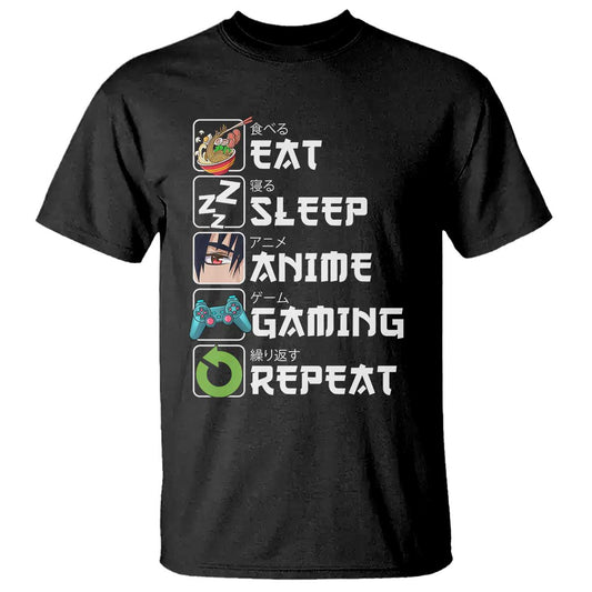 eat-sleep-anime-gaming-repeat-t-shirt-kawaii-otaku-gamer-manga-lover