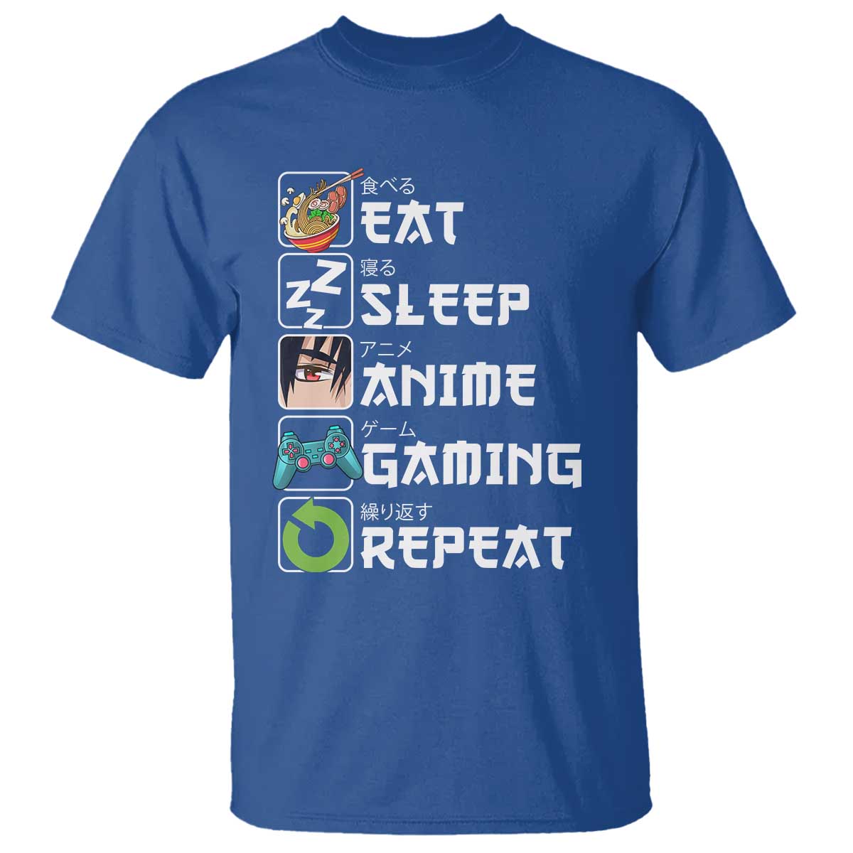 eat-sleep-anime-gaming-repeat-t-shirt-kawaii-otaku-gamer-manga-lover
