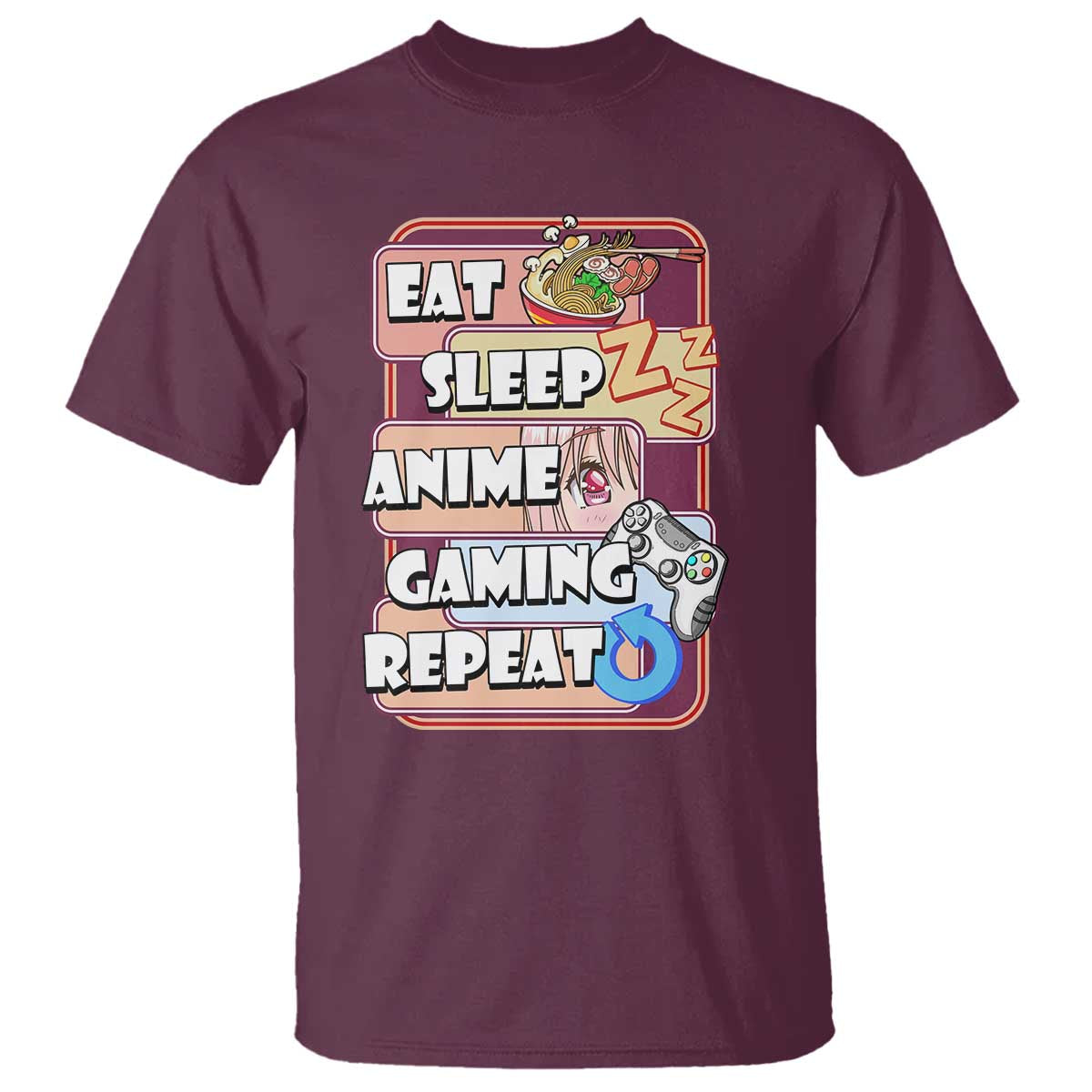 eat-sleep-anime-gaming-repeat-t-shirt-kawaii-otaku-manga-ramen-lover