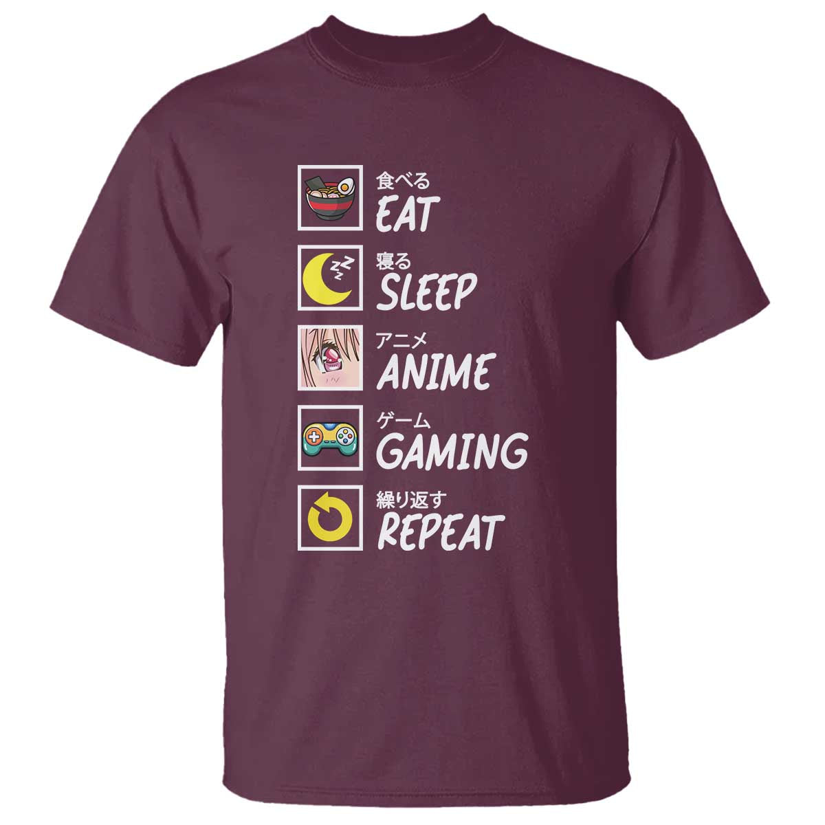 eat-sleep-anime-gaming-repeat-t-shirt-kawaii-otaku-gamer-manga-ramen-lover