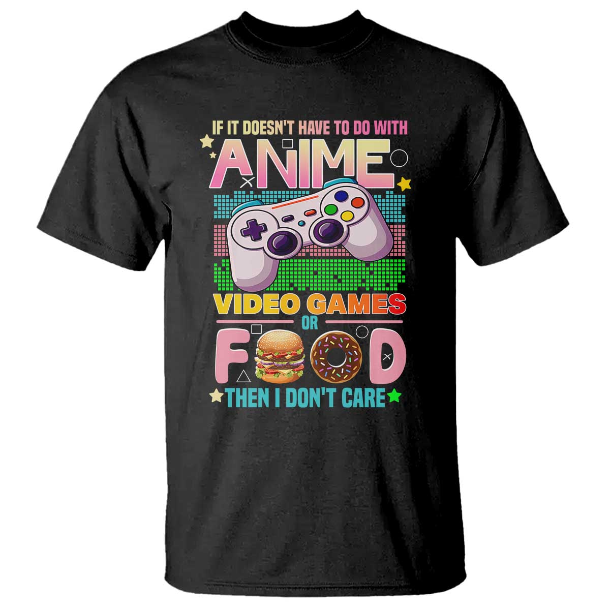 anime-video-games-food-t-shirt-japan-kawaii-gamer-otaku-aesthetic