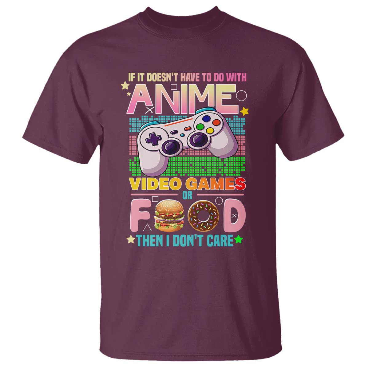 anime-video-games-food-t-shirt-japan-kawaii-gamer-otaku-aesthetic