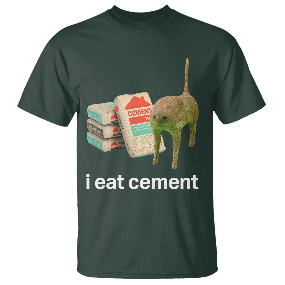 funny-cursed-cat-meme-t-shirt-i-eat-cement-oddly-specific-dank-meme