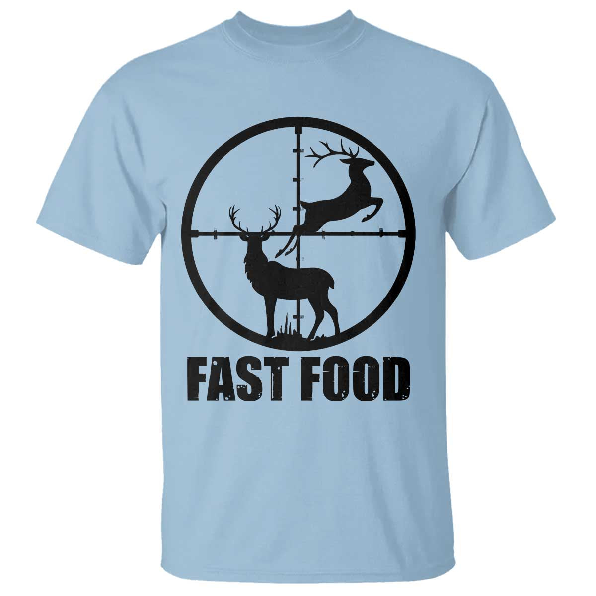 deer-hunting-t-shirt-deer-hunting-funny-hunter-fast-food-gift