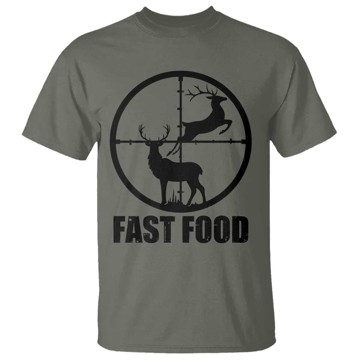 deer-hunting-t-shirt-deer-hunting-funny-hunter-fast-food-gift