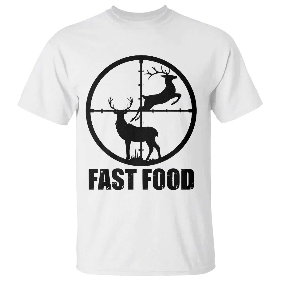 deer-hunting-t-shirt-deer-hunting-funny-hunter-fast-food-gift