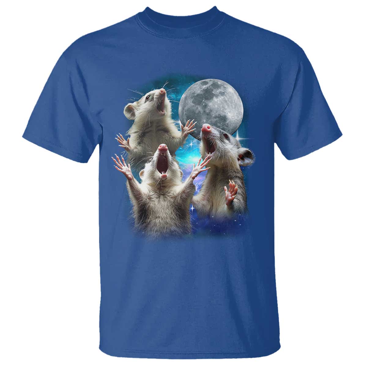 funny-opossum-meme-t-shirt-three-possum-screaming-under-the-moon-weird-cursed-meme