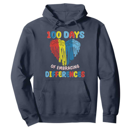 100 Days of School IEP Hoodie Embrace Differences Neurodiversity Autism ADHD