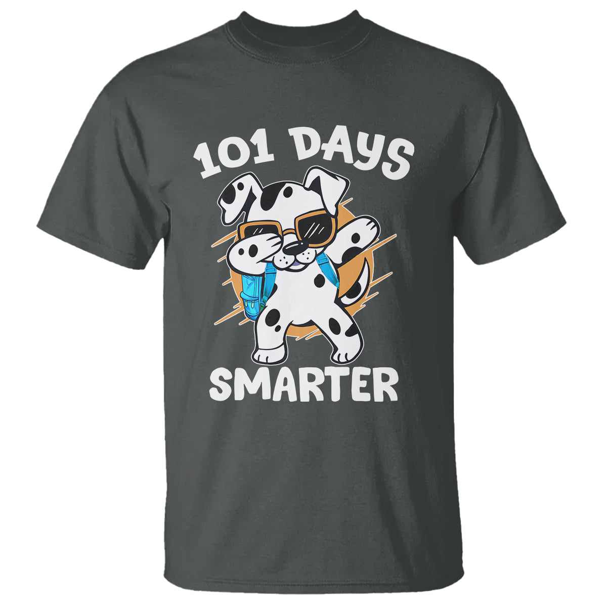 101-days-of-school-dalmatian-dog-t-shirt-dabbing-101-days-smarter-1