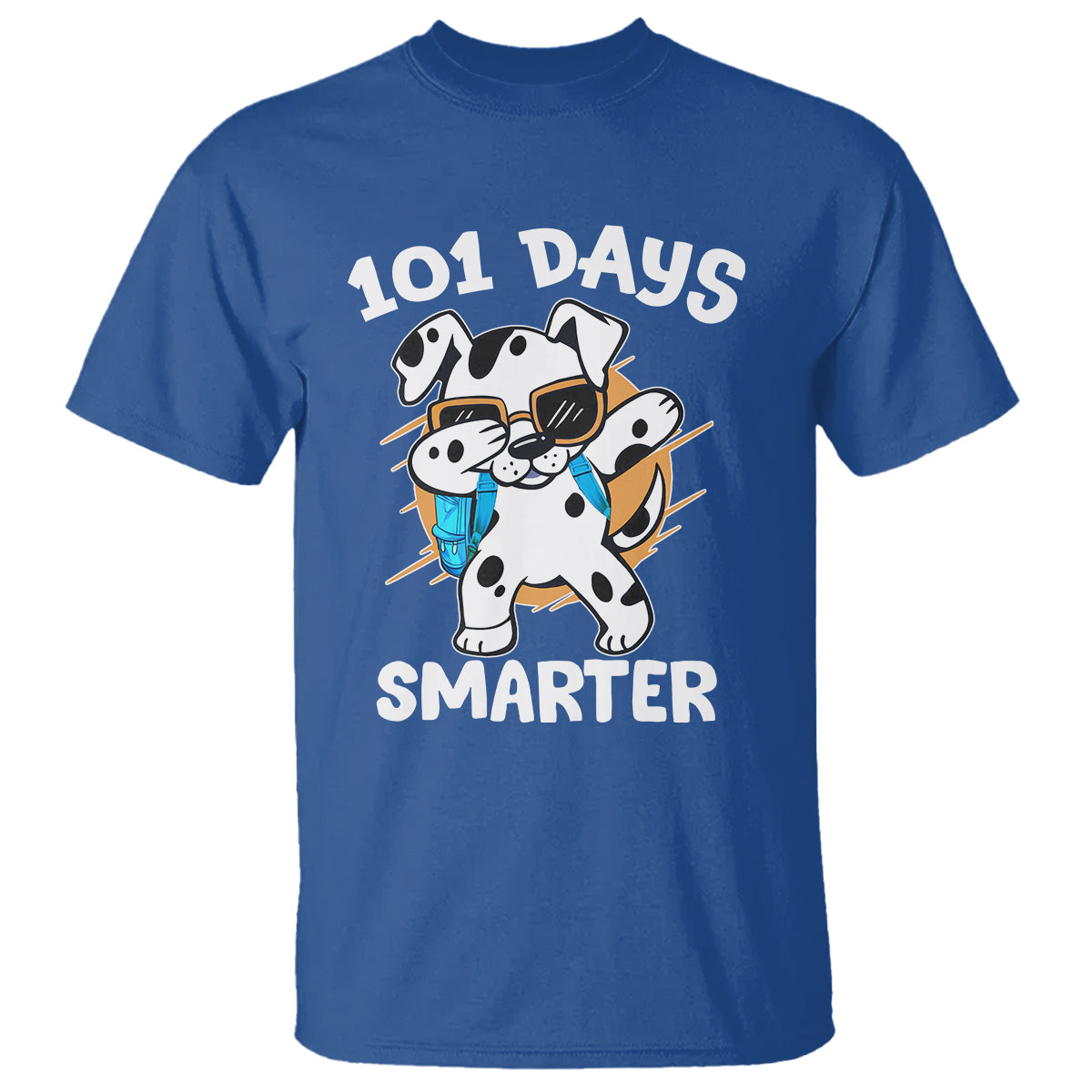 101-days-of-school-dalmatian-dog-t-shirt-dabbing-101-days-smarter-1