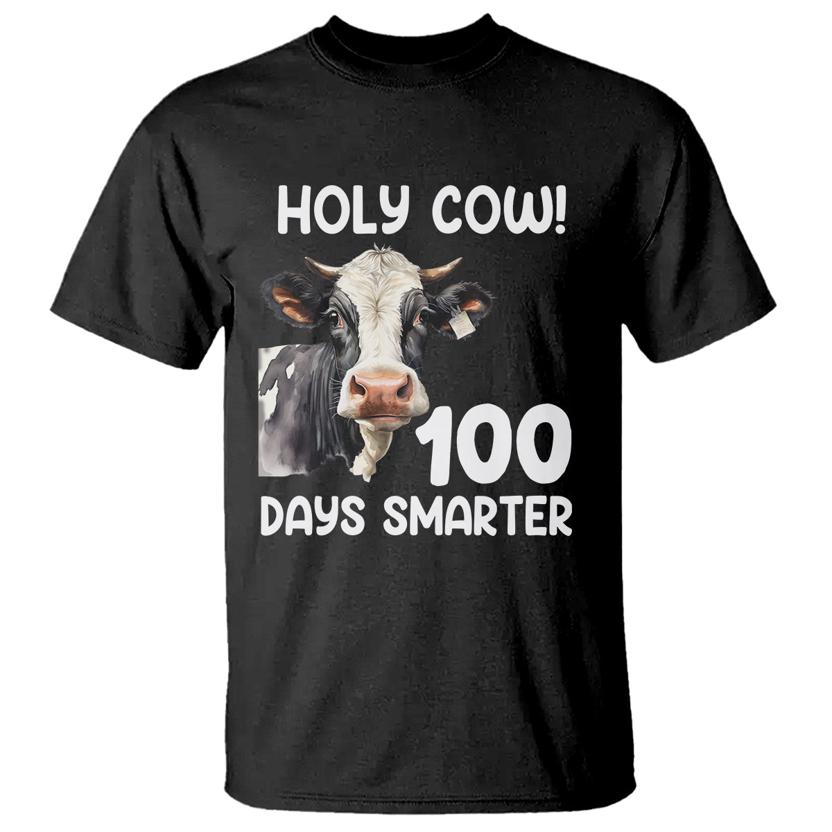 holy-cow-100-days-of-school-t-shirt-100-days-smarter-funny-moo-dairy-cattle