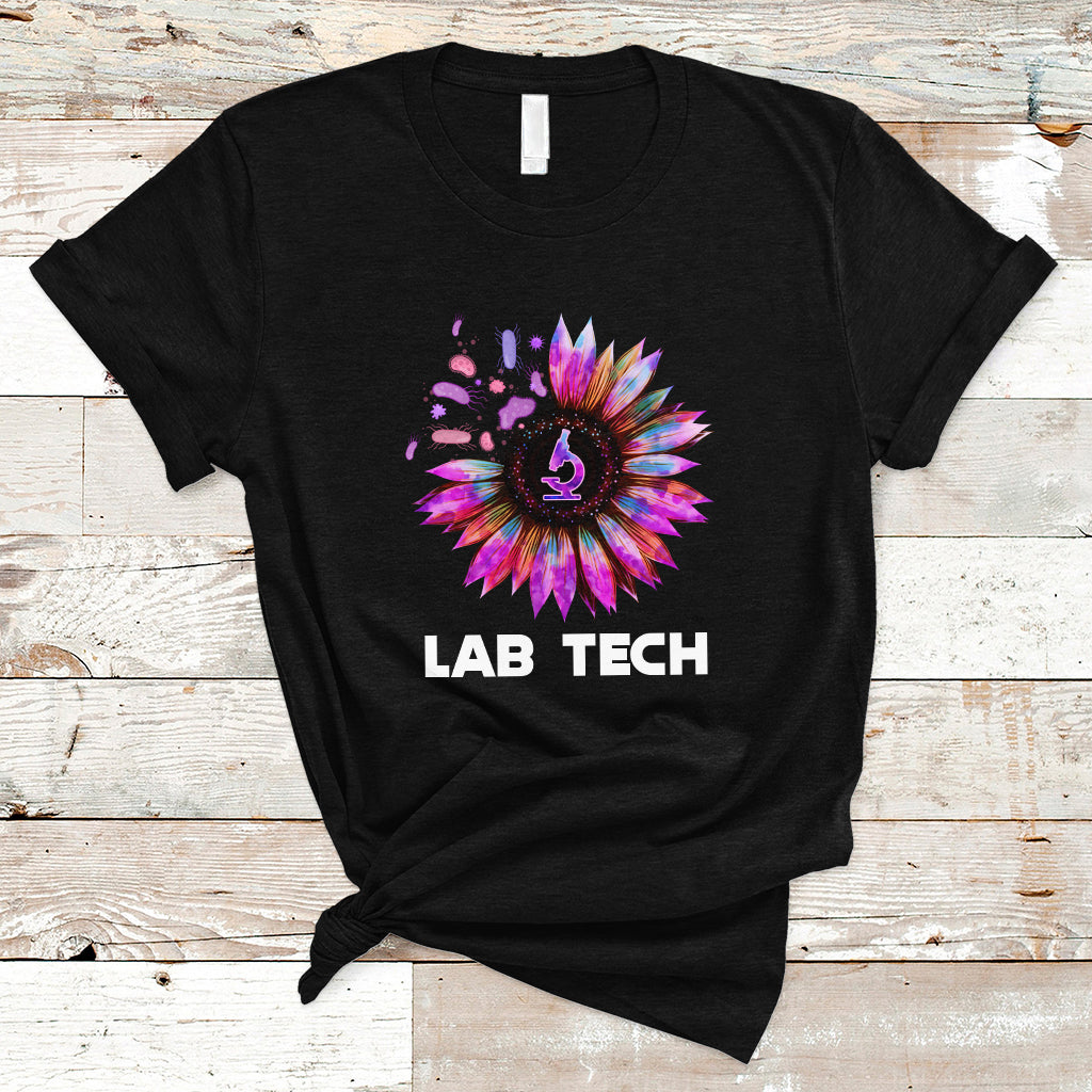 medical-lab-tech-t-shirt-lab-week-lab-tech-sunflower-med-tech-medical-lab-technician-ts02