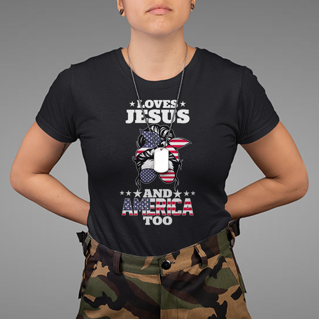 loves-jesus-and-america-too-christian-4th-of-july-messy-bun-t-shirt