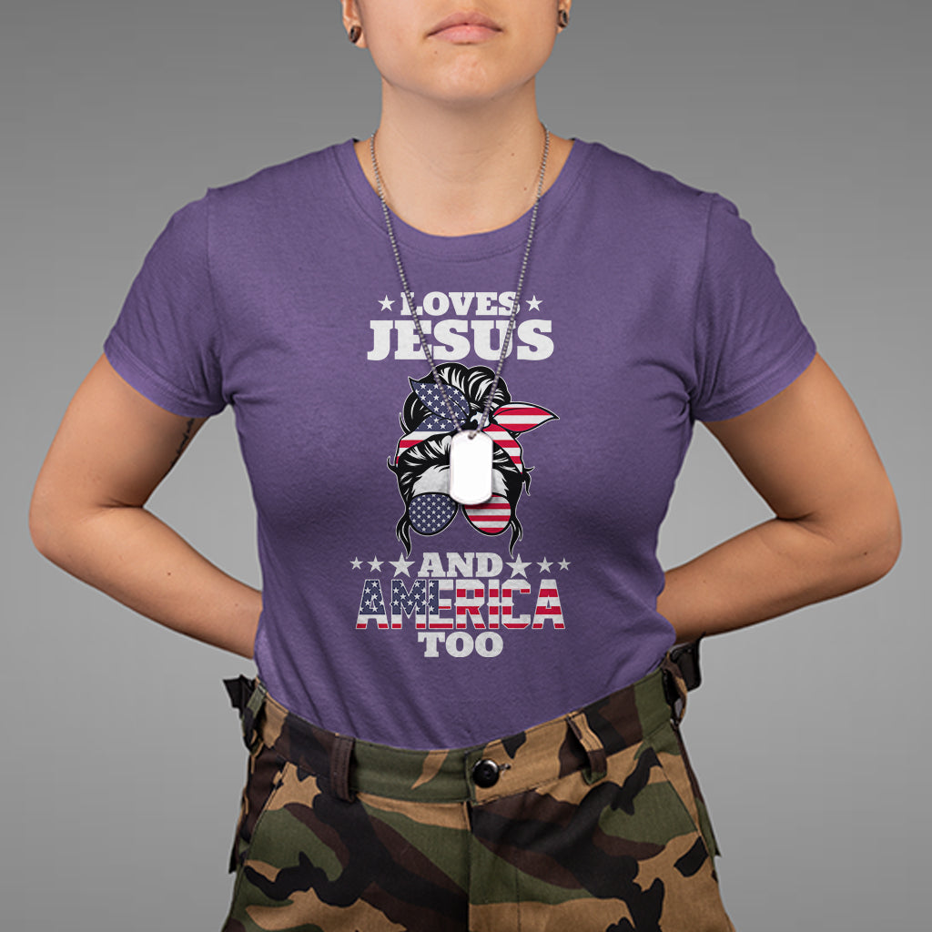 loves-jesus-and-america-too-christian-4th-of-july-messy-bun-t-shirt