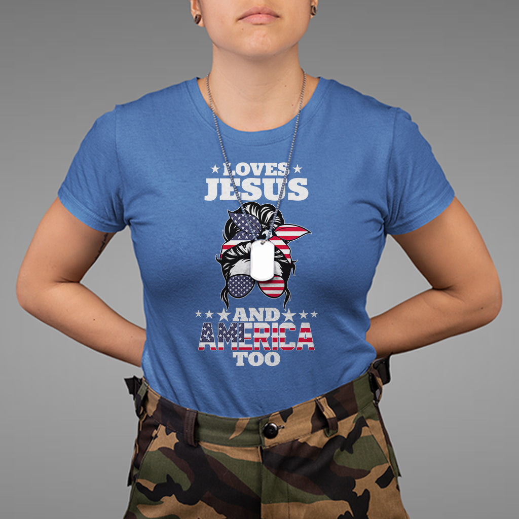 loves-jesus-and-america-too-christian-4th-of-july-messy-bun-t-shirt-1