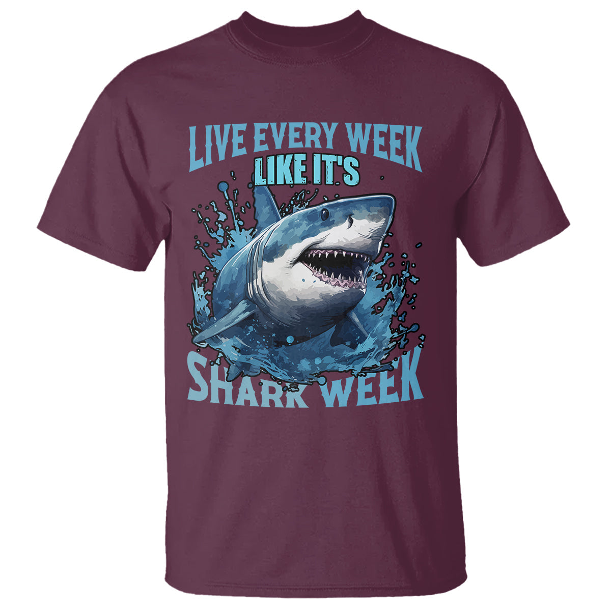 shark-week-t-shirt-live-every-week-like-its-shark-funny-shark-lover-ocean