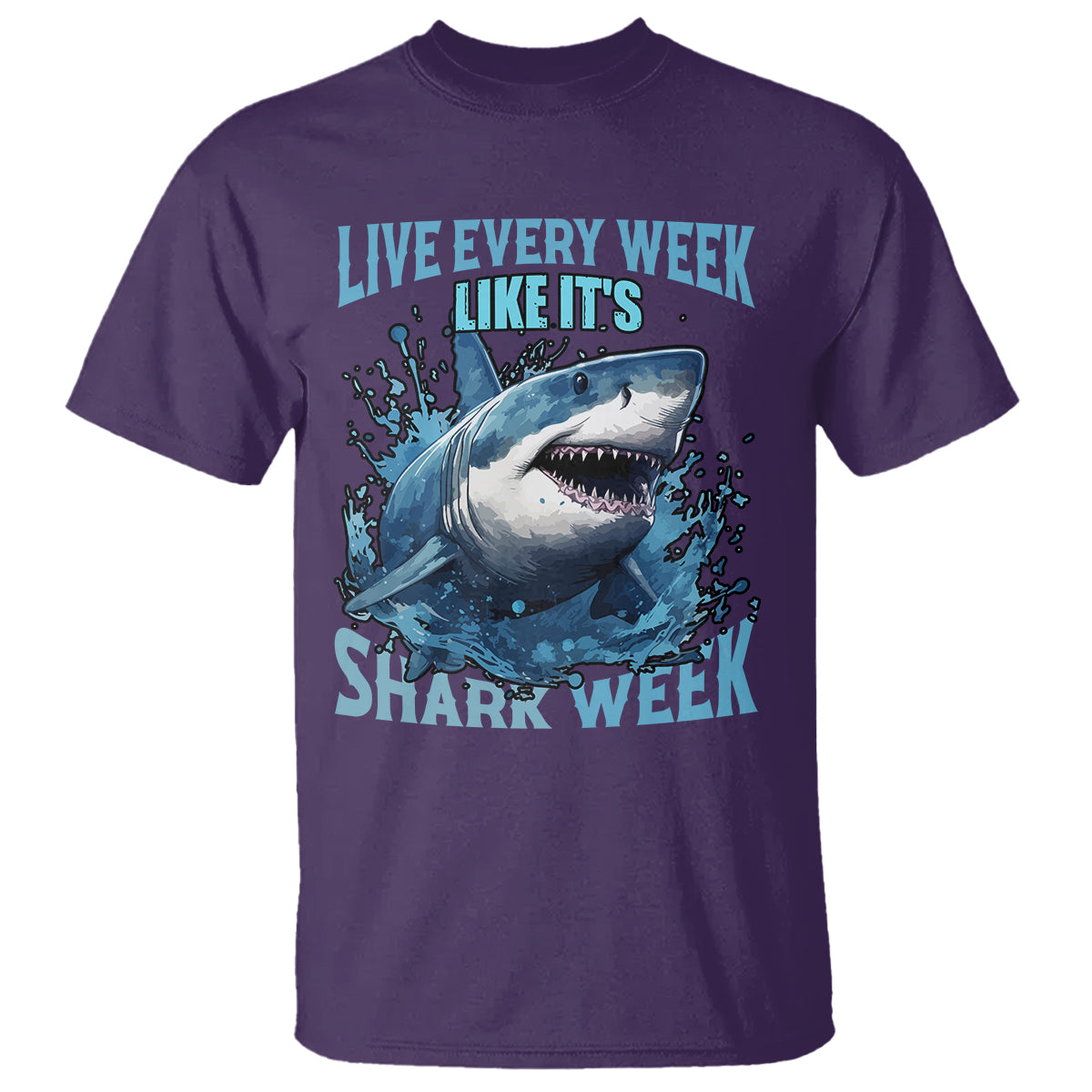 shark-week-t-shirt-live-every-week-like-its-shark-funny-shark-lover-ocean