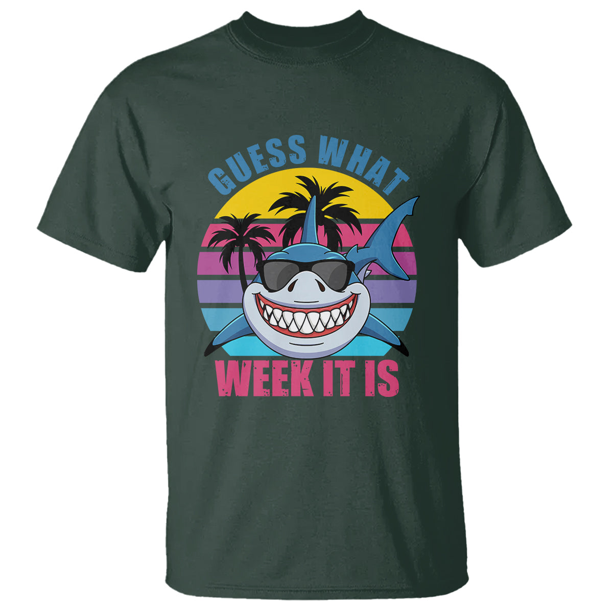 shark-week-t-shirt-guess-what-week-it-is-funny-shark-lover-summer-beach-retro
