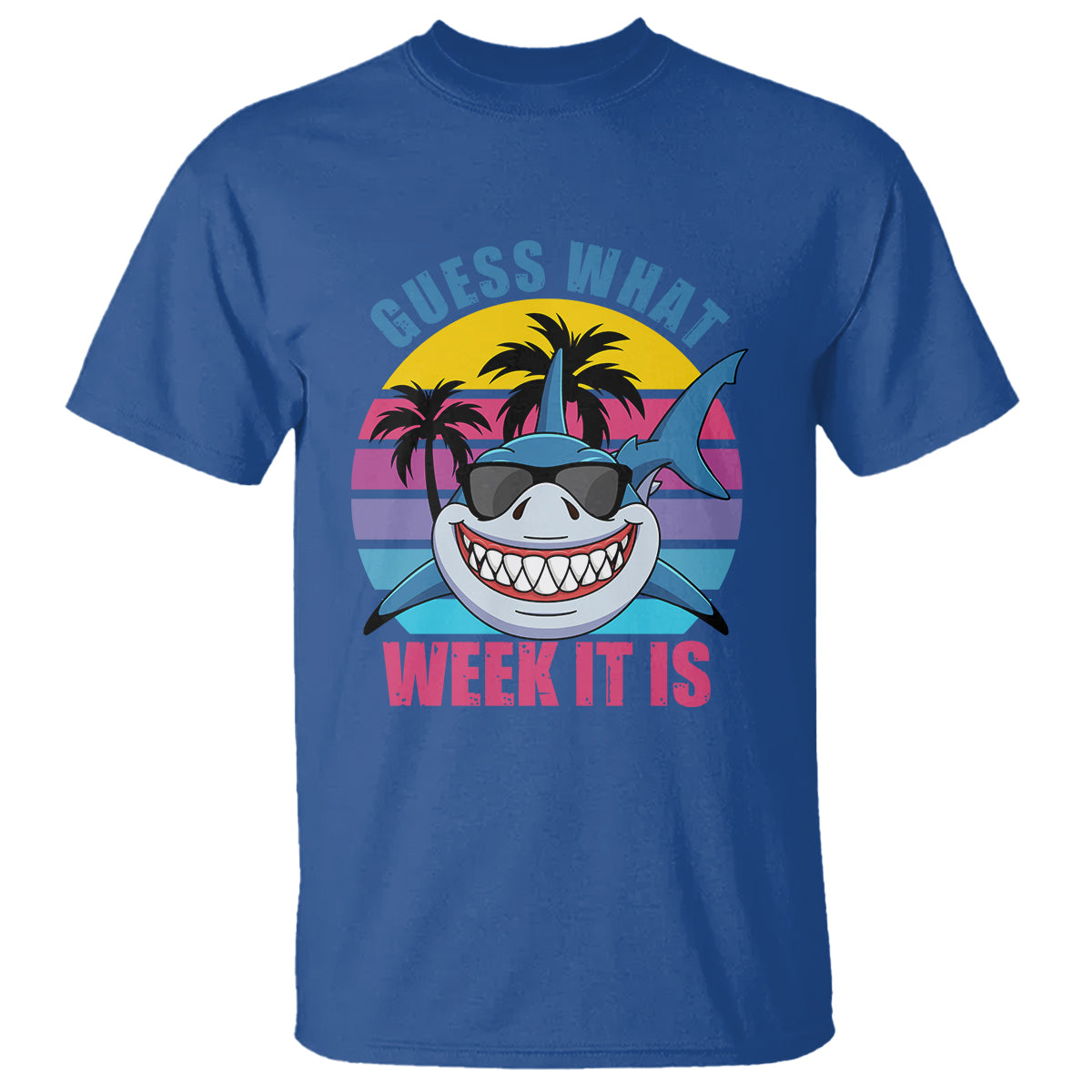 shark-week-t-shirt-guess-what-week-it-is-funny-shark-lover-summer-beach-retro