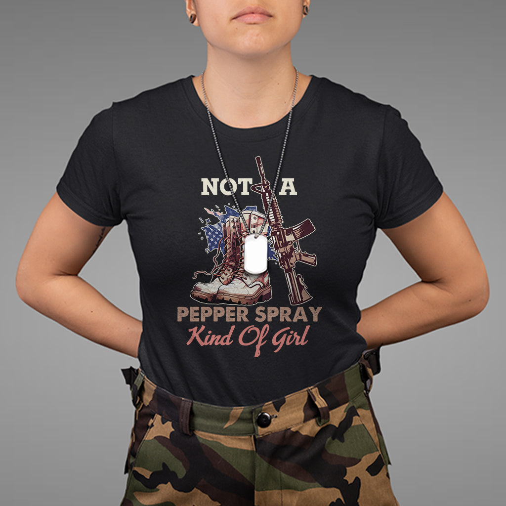 female-veteran-t-shirt-not-a-pepper-spray-kind-of-girl-american-flag-combat-boots