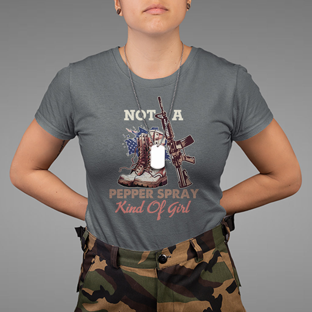 female-veteran-t-shirt-not-a-pepper-spray-kind-of-girl-american-flag-combat-boots
