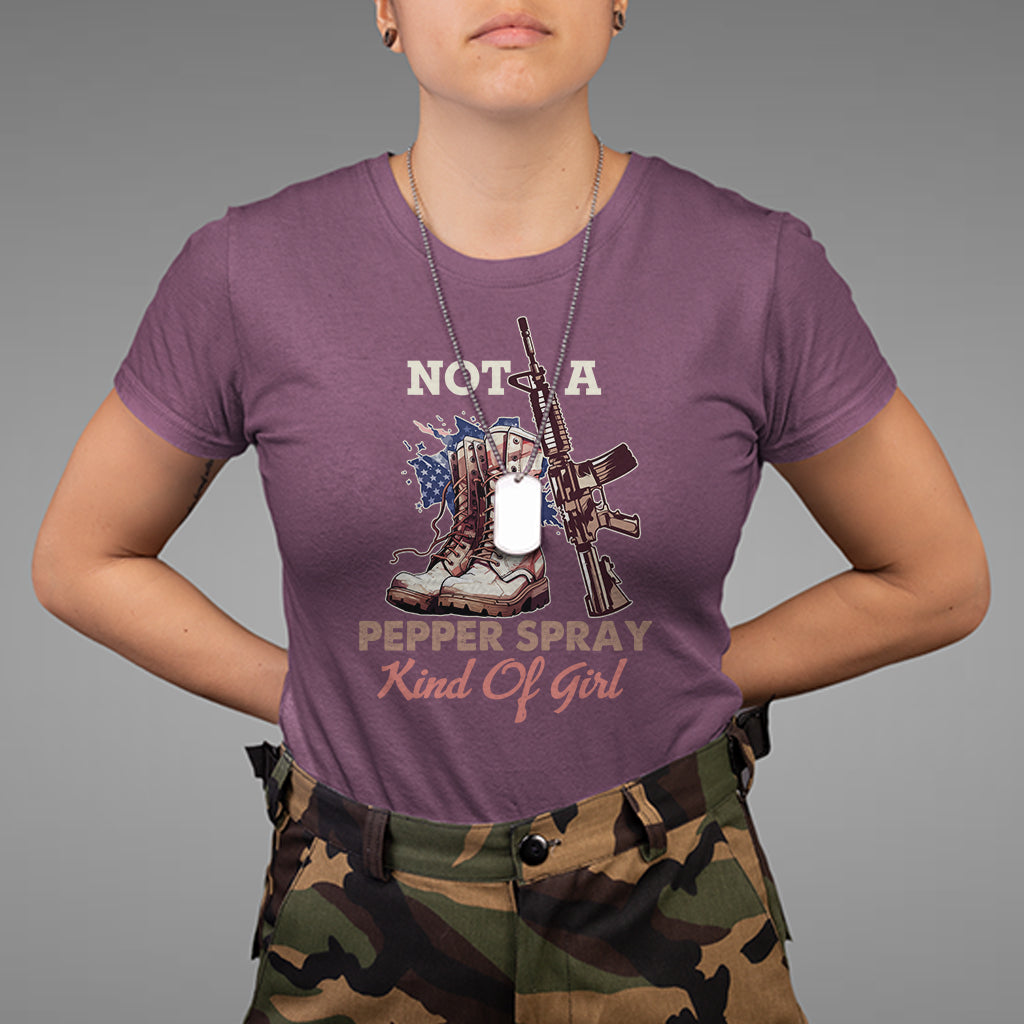 female-veteran-t-shirt-not-a-pepper-spray-kind-of-girl-american-flag-combat-boots