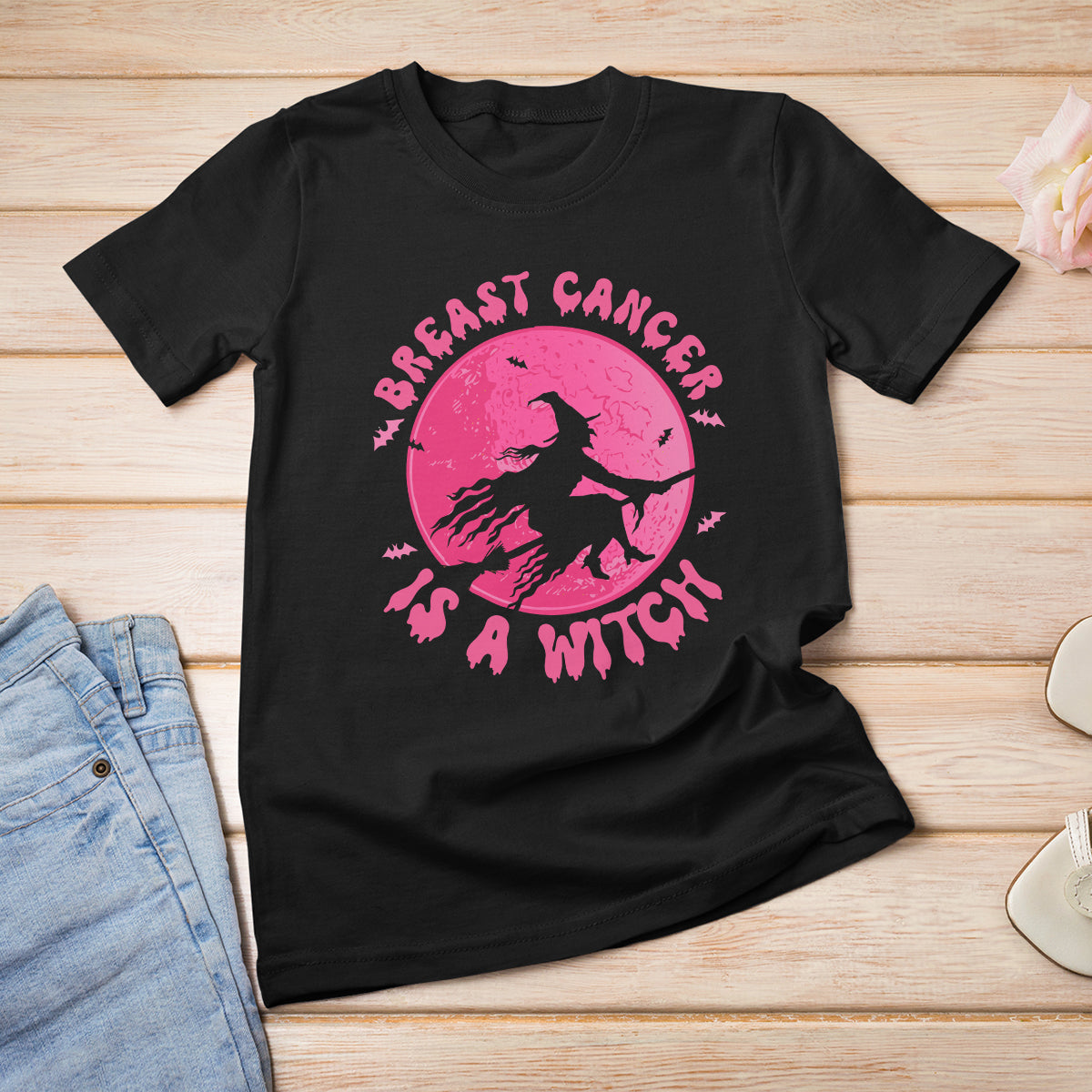 breast-cancer-witch-t-shirt-breast-cancer-is-a-witch-pink-ribbon-support-halloween-witch