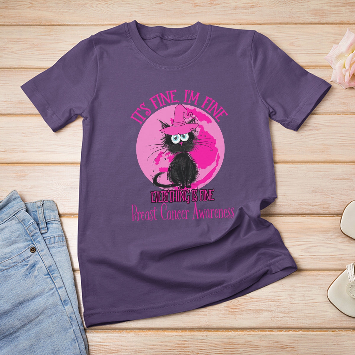 breast-cancer-cat-t-shirt-its-fine-im-fine-everythings-fine-black-cat-breast-cancer-warrior