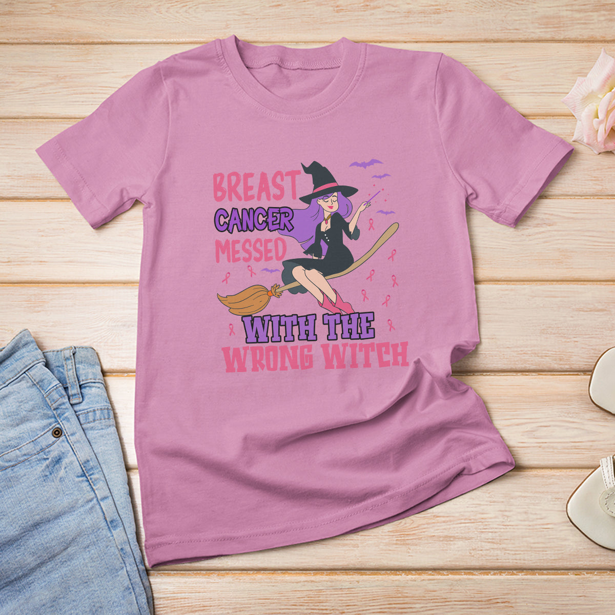 breast-cancer-witch-t-shirt-breast-cancer-messed-with-wrong-witch-riding-stick-pink-ribbon-halloween-witch