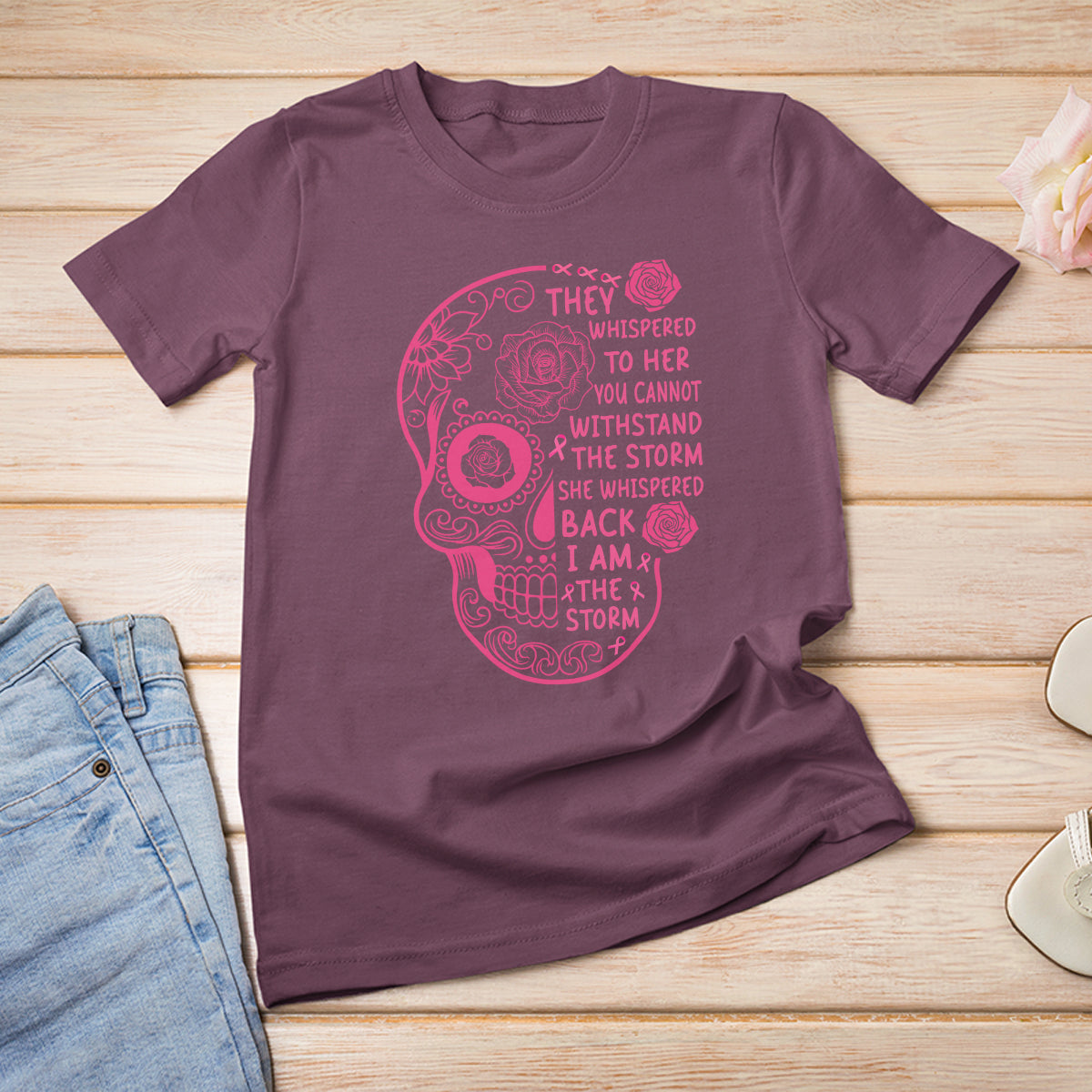 sugar-skull-breast-cancer-t-shirt-she-whispered-back-i-am-the-storm-pink-breast-cancer-warrior