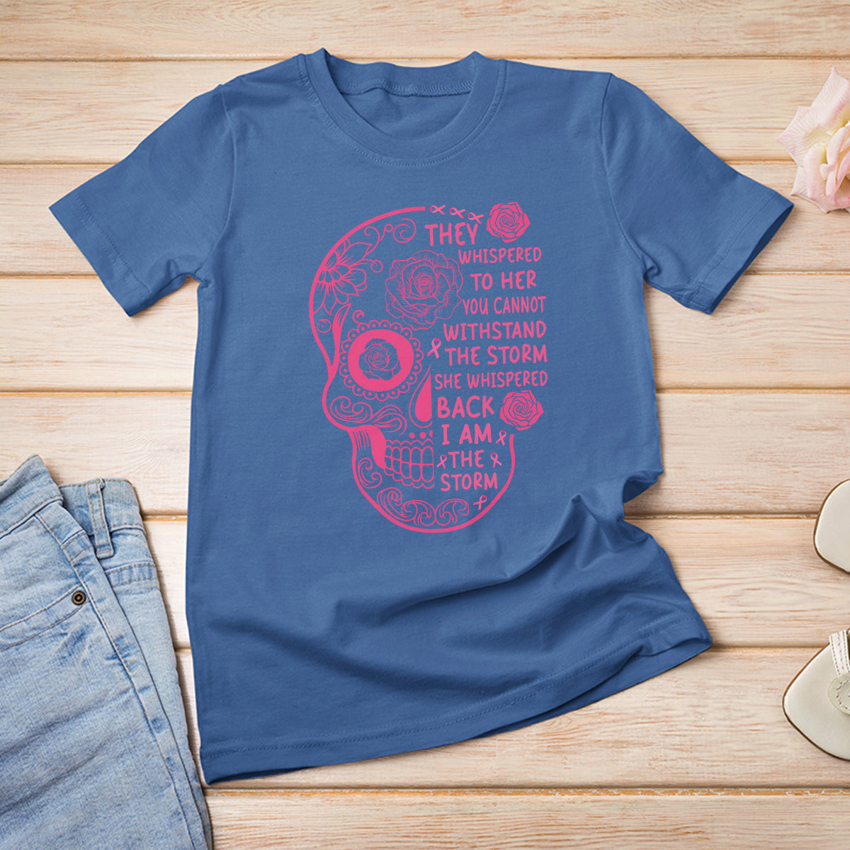 sugar-skull-breast-cancer-t-shirt-she-whispered-back-i-am-the-storm-pink-breast-cancer-warrior