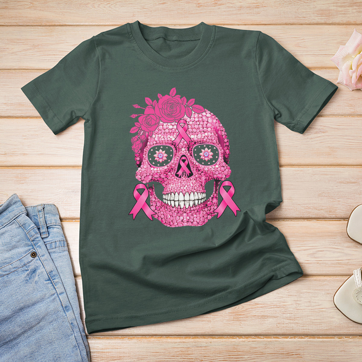 sugar-skull-breast-cancer-t-shirt-pink-ribbon-support-squad-breast-cancer-warrior-girls-women