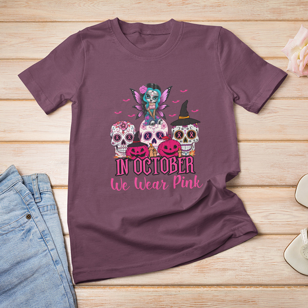 skull-breast-cancer-t-shirt-in-october-we-wear-pink-support-squad-breast-cancer-warrior-survivor