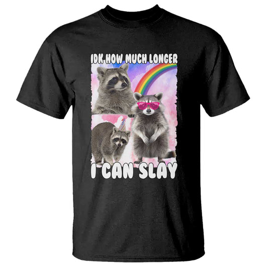 funny-raccoon-meme-t-shirt-idk-how-much-longer-i-can-slay