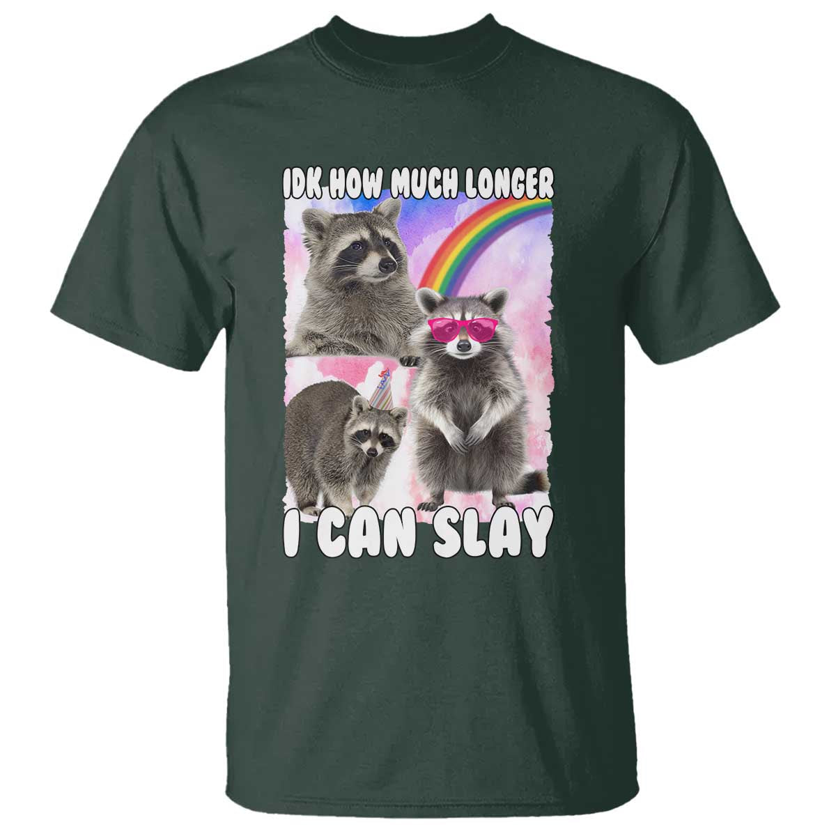 funny-raccoon-meme-t-shirt-idk-how-much-longer-i-can-slay
