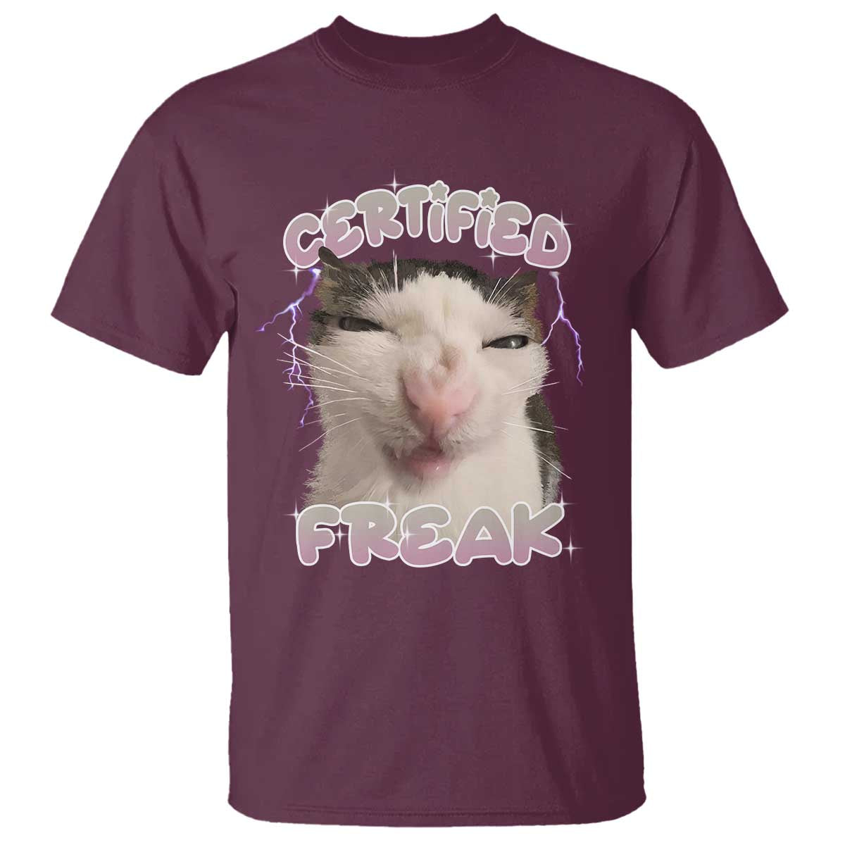 funny-cat-meme-t-shirt-certified-freak-eat-cement-cursed-cat